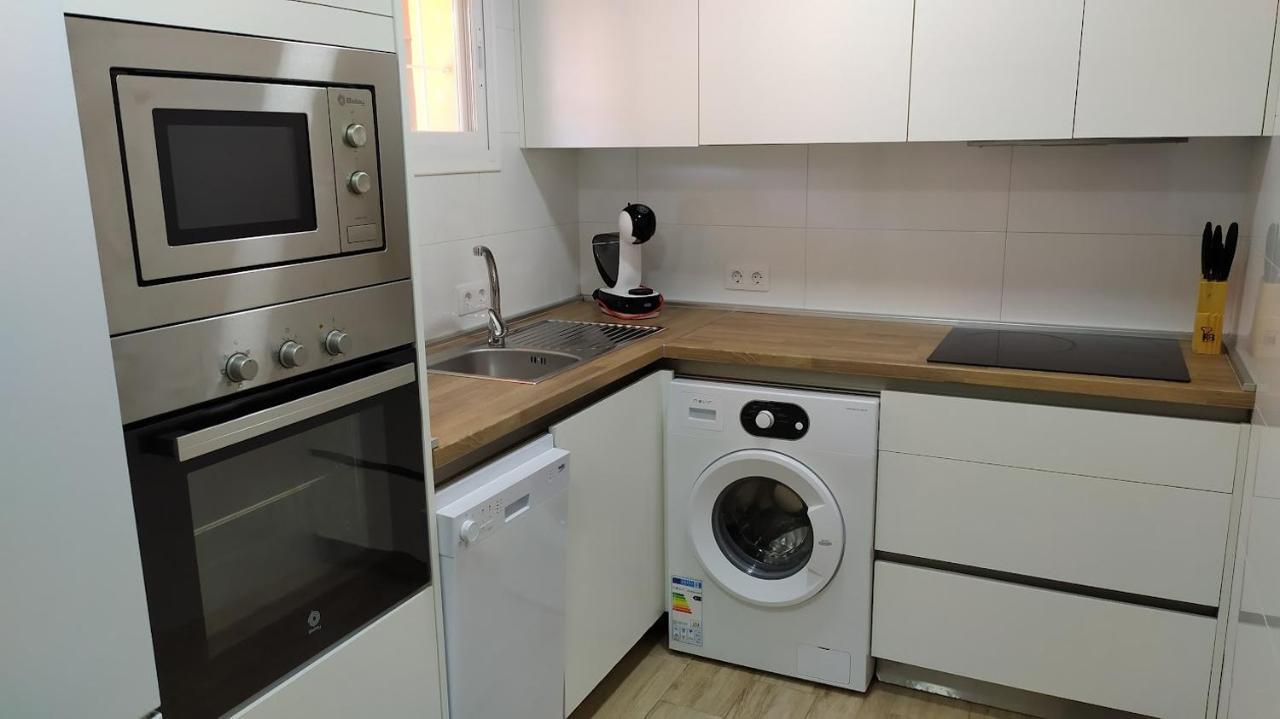 Coqueto Apartamento Con Terraza En La Playa Roquetas de Mar Esterno foto